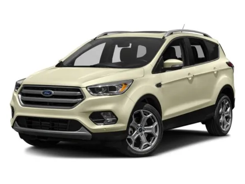 White 2017 Ford Escape Titanium for sale in Baxley, GA