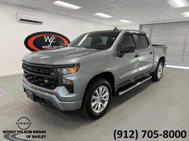 Gray 2024 Chevrolet Silverado 1500 Custom for sale in Baxley, GA