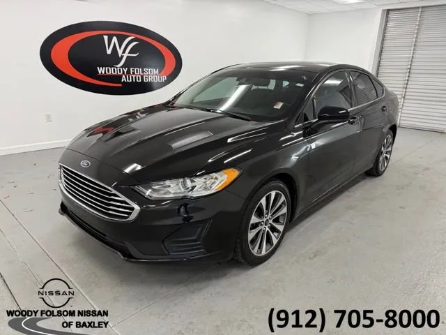Black 2020 Ford Fusion SE for sale in Baxley, GA