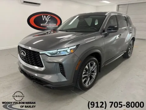 Gray 2023 INFINITI QX60 LUXE for sale in Baxley, GA