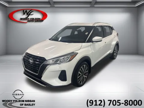 White 2024 Nissan Kicks SV for sale in Baxley, GA