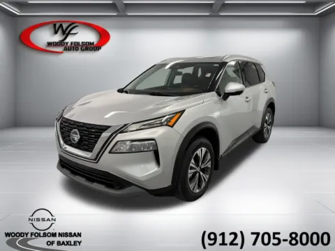 Silver 2021 Nissan Rogue SV for sale in Baxley, GA