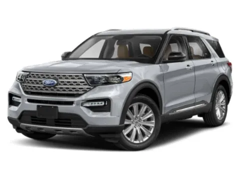 White 2022 Ford Explorer Limited for sale in Baxley, GA