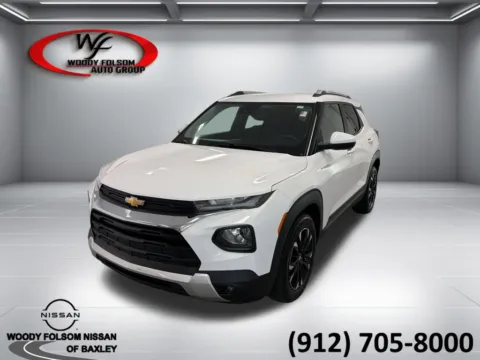 White 2022 Chevrolet Trailblazer LT for sale in Baxley, GA