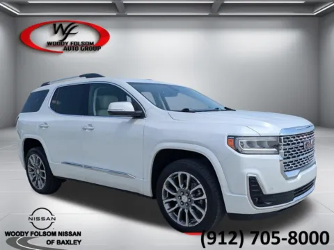 White 2023 GMC Acadia Denali for sale in Baxley, GA