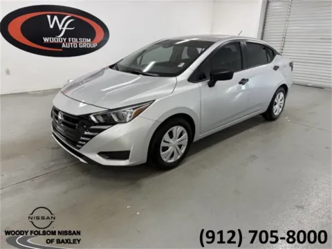Silver 2023 Nissan Versa S for sale in Baxley, GA