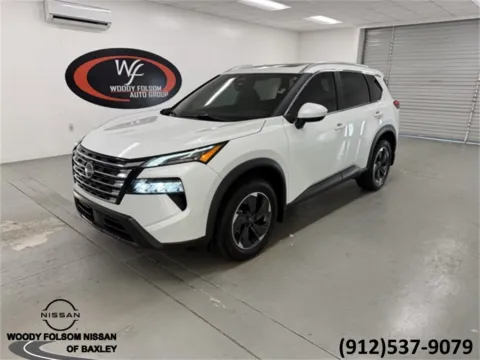 White 2024 Nissan Rogue SV for sale in Baxley, GA