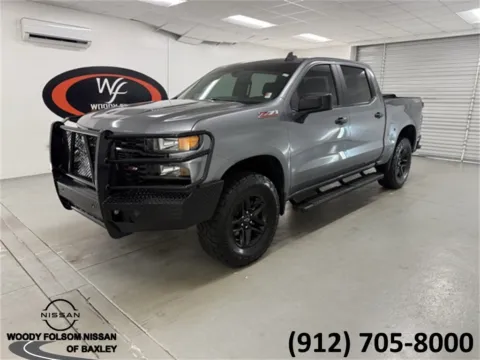 Gray 2021 Chevrolet Silverado 1500 Custom Trail Boss for sale in Baxley, GA