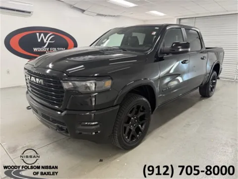 Black 2025 Ram 1500 Laramie for sale in Baxley, GA