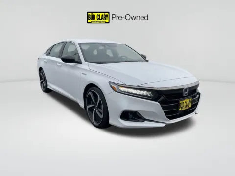 White 2022 Honda Accord Hybrid Sport for sale in Union Gap, WA