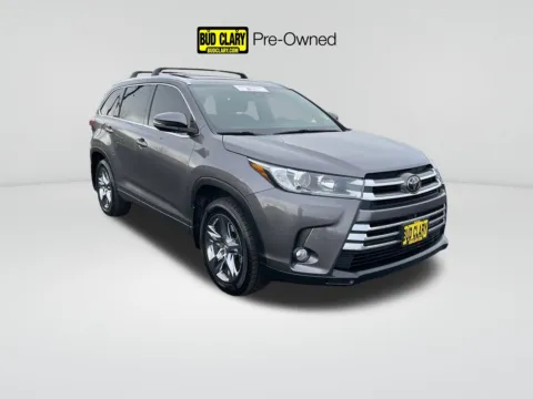 Gray 2018 Toyota Highlander Limited Platinum for sale in Union Gap, WA