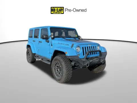 Blue 2017 Jeep Wrangler Unlimited Rubicon for sale in Union Gap, WA