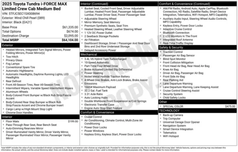 More photos of 2025 Toyota Tundra Hybrid Limited at Toyota of Yakima, WA