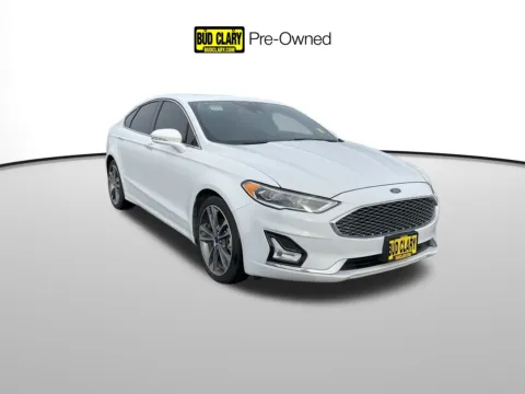 White 2019 Ford Fusion Titanium for sale in Union Gap, WA