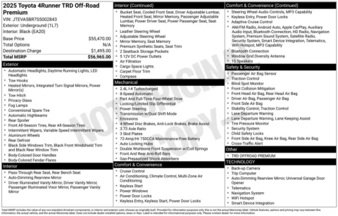 More photos of 2025 Toyota 4Runner TRD Off-Road Premium at Toyota of Yakima, WA