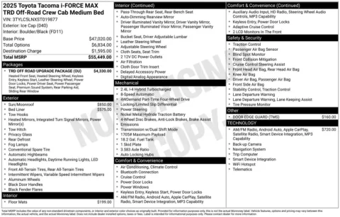 More photos of 2025 Toyota Tacoma Hybrid TRD Off Road at Toyota of Yakima, WA