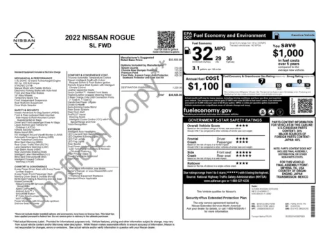 Another view of 2022 Nissan Rogue SL for sale in Union Gap, WA at Toyota of Yakima