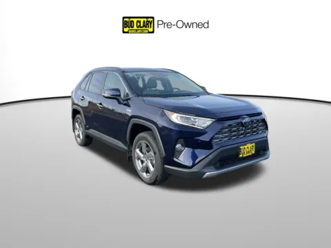 Blue 2019 Toyota RAV4 Hybrid Limited for sale in Union Gap, WA