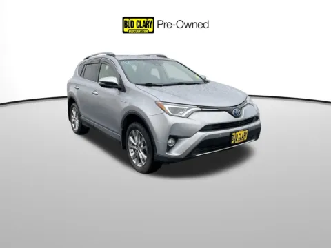 Silver 2017 Toyota RAV4 Hybrid Limited for sale in Union Gap, WA