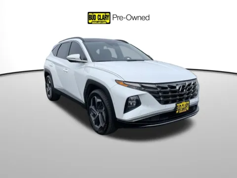 White 2022 Hyundai Tucson Hybrid Limited for sale in Union Gap, WA
