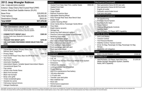 Photos of 2012 Jeep Wrangler Rubicon for sale in Union Gap, WA at Toyota of Yakima