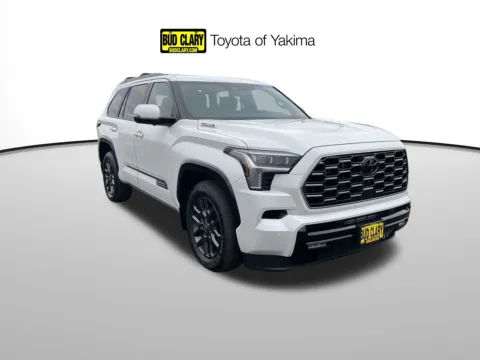 White 2026 Toyota Sequoia Platinum for sale in Union Gap, WA