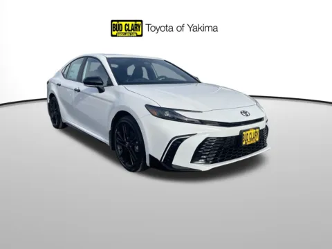 White 2026 Toyota Camry SE Nightshade for sale in Union Gap, WA