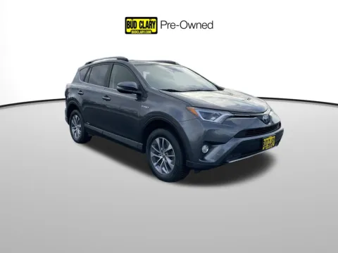Gray 2017 Toyota RAV4 Hybrid XLE for sale in Union Gap, WA