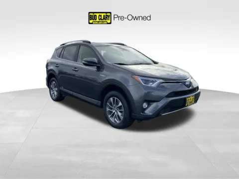 Gray 2017 Toyota RAV4 Hybrid XLE for sale in Union Gap, WA