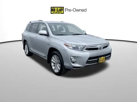 Silver 2013 Toyota Highlander Hybrid Limited for sale in Union Gap, WA