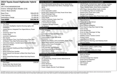 More photos of 2024 Toyota Grand Highlander Hybrid XLE at Bud Clary Toyota of Yakima, WA