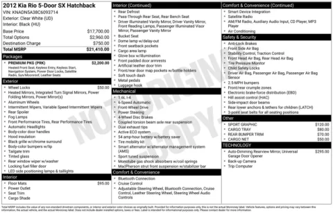 Photos of 2012 Kia Rio5 SX for sale in Union Gap, WA at Bud Clary Toyota of Yakima