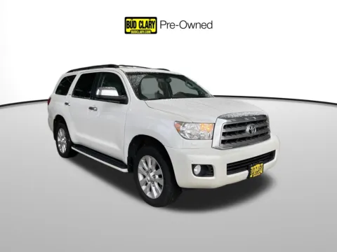 White 2016 Toyota Sequoia Platinum for sale in Union Gap, WA