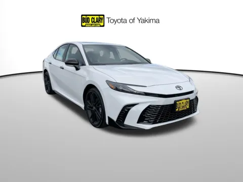 White 2026 Toyota Camry SE Nightshade for sale in Union Gap, WA