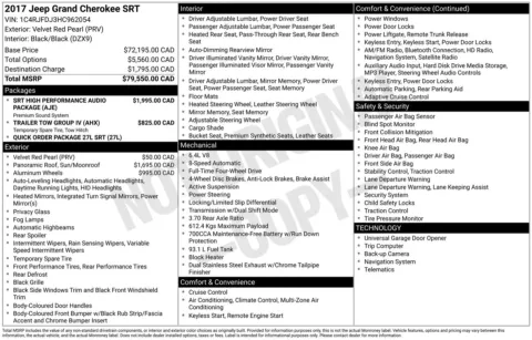 Photos of 2017 Jeep Grand Cherokee SRT for sale in Union Gap, WA at Bud Clary Toyota of Yakima