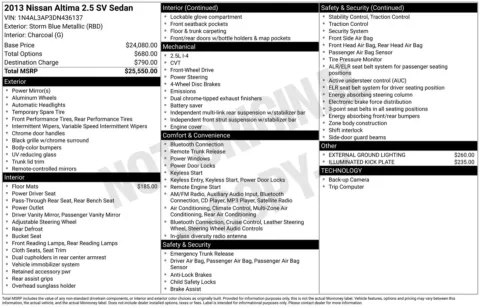 Photos of 2013 Nissan Altima 2.5 SV for sale in Union Gap, WA at Bud Clary Toyota of Yakima