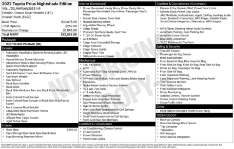 Photos of 2022 Toyota Prius Nightshade for sale in Union Gap, WA at Bud Clary Toyota of Yakima