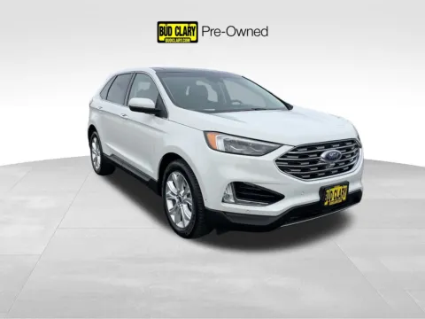White 2020 Ford Edge Titanium for sale in Union Gap, WA