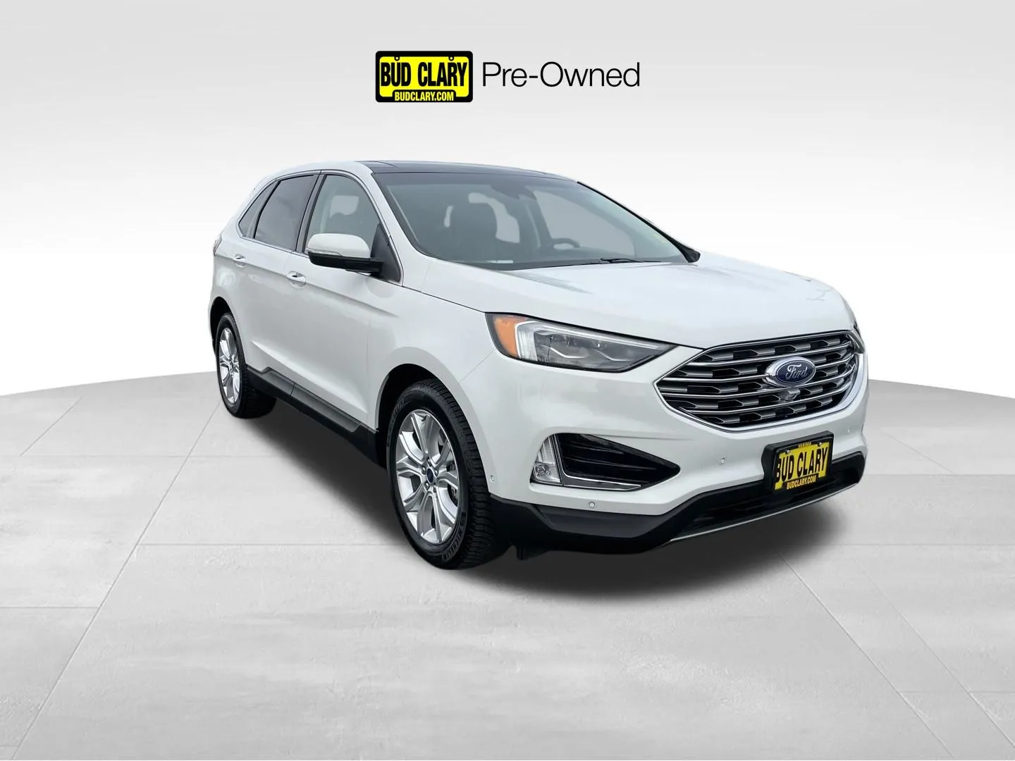 White 2020 Ford Edge Titanium for sale in Union Gap, WA
