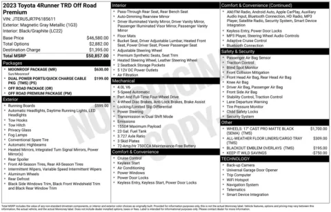 Photos of 2023 Toyota 4Runner TRD Off-Road Premium for sale in Union Gap, WA at Bud Clary Toyota of Yakima