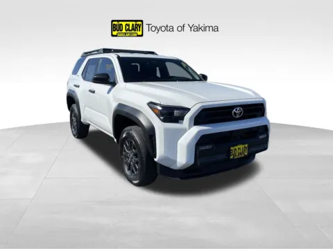 White 2026 Toyota 4Runner SR5 for sale in Union Gap, WA