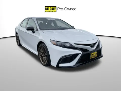 White 2023 Toyota Camry SE Nightshade for sale in Union Gap, WA