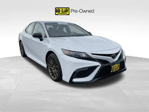 White 2023 Toyota Camry SE Nightshade for sale in Union Gap, WA