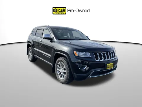 Black 2015 Jeep Grand Cherokee Limited for sale in Union Gap, WA