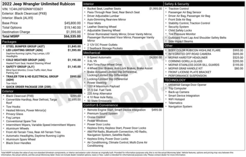 Photos of 2022 Jeep Wrangler Unlimited Rubicon for sale in Union Gap, WA at Bud Clary Toyota of Yakima