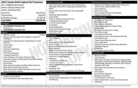 Photos of 2022 Toyota RAV4 Hybrid XLE Premium for sale in Union Gap, WA at Bud Clary Toyota of Yakima