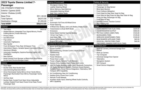 Photos of 2023 Toyota Sienna Limited for sale in Union Gap, WA at Bud Clary Toyota of Yakima