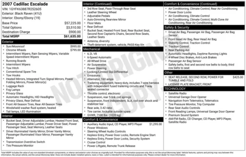 Photos of 2007 Cadillac Escalade for sale in Union Gap, WA at Bud Clary Toyota of Yakima