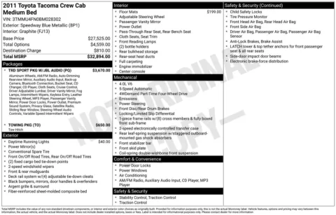 Photos of 2011 Toyota Tacoma for sale in Union Gap, WA at Bud Clary Toyota of Yakima