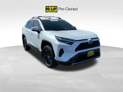 White 2023 Toyota RAV4 Hybrid SE for sale in Union Gap, WA